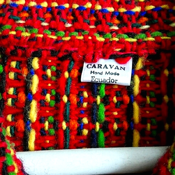 🎊❤HP❤🎊HANDMADE IN ECUADOR~JACKET/COAT - Picture 2 of 4